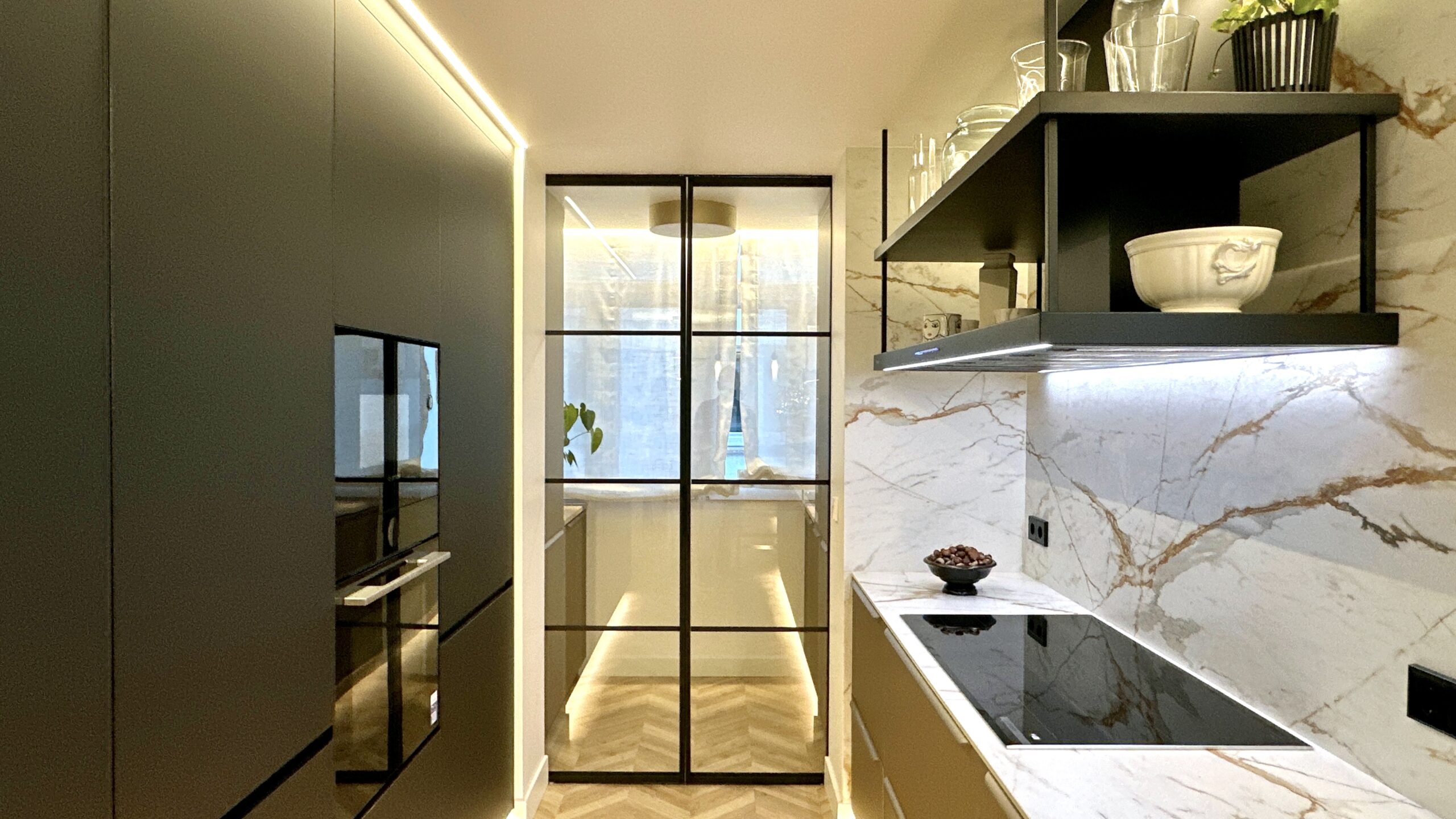 Cocina del proyecto Plaza La Merced, Avilés - DTC Diseño Tu Cocina